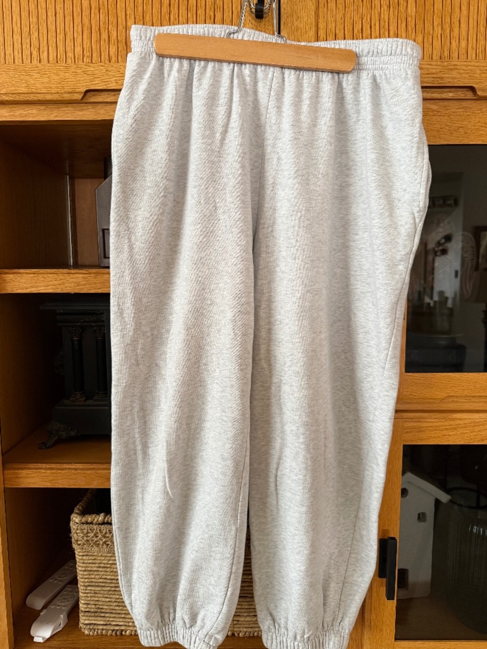 H&M Woman's Gray Joggers, Medium